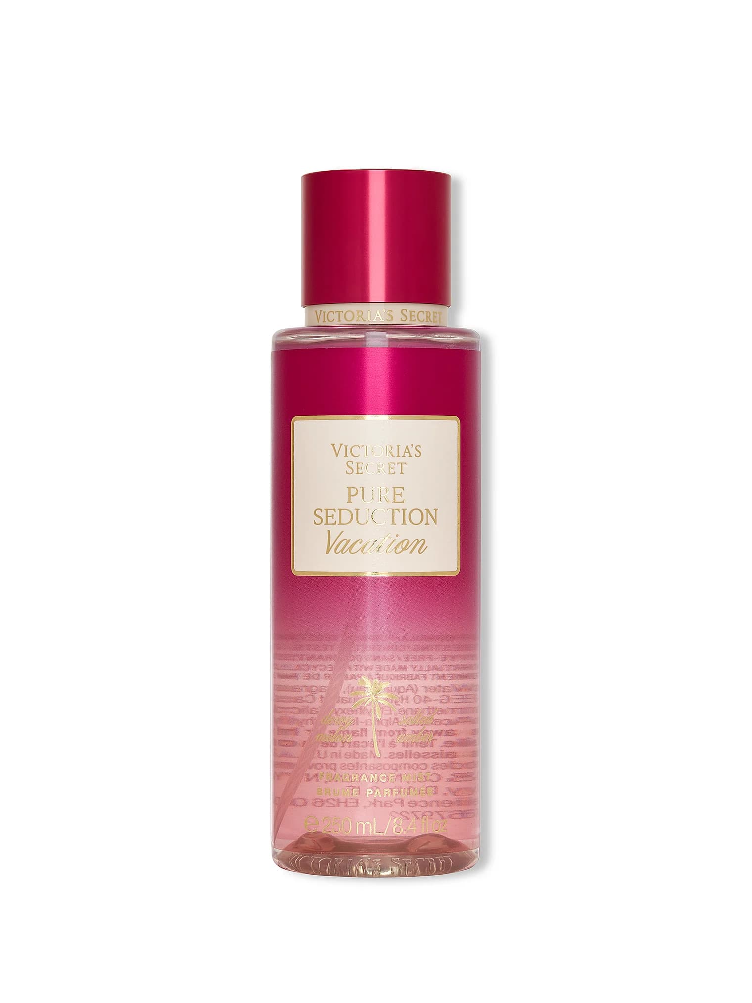 Парфумерія Victoria's Secret Парфумований спрей для тіла Victoria's Secret Pure Seduction Vacation 250 мл - елітна косметика та оригінальна парфумерія в Beauty Place