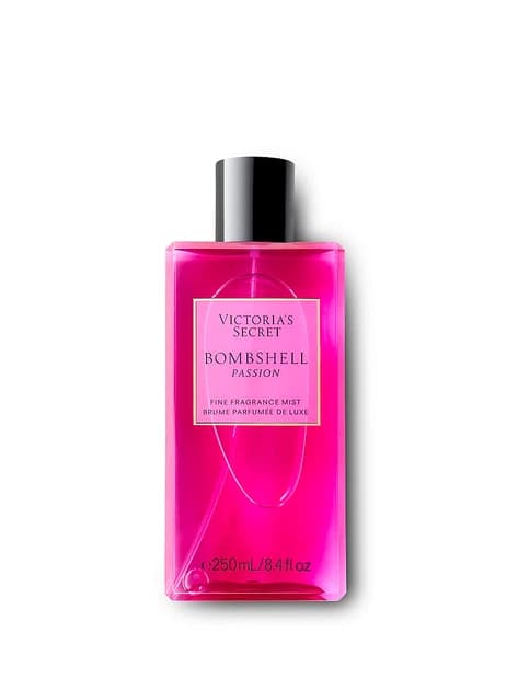Парфумерія Victoria's Secret Парфумований спрей Victoria's Secret Bombshell Passion Fine Fragrance Mist 250 мл - елітна косметика та оригінальна парфумерія в Beauty Place