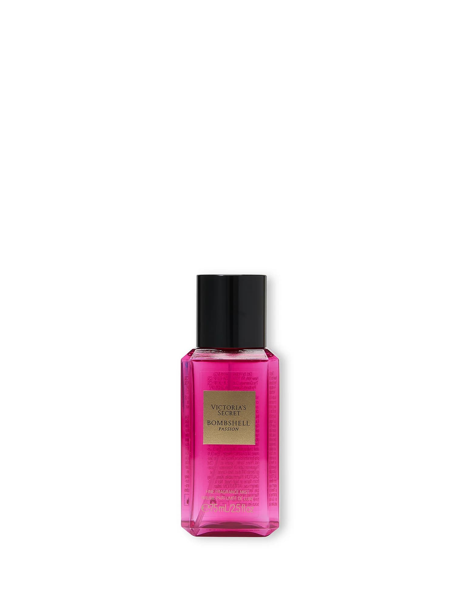 Парфумерія Victoria's Secret Парфумований міні спрей Victoria's Secret Bombshell Passion Travel Fine Fragrance Mist 75 мл - елітна косметика та оригінальна парфумерія в Beauty Place