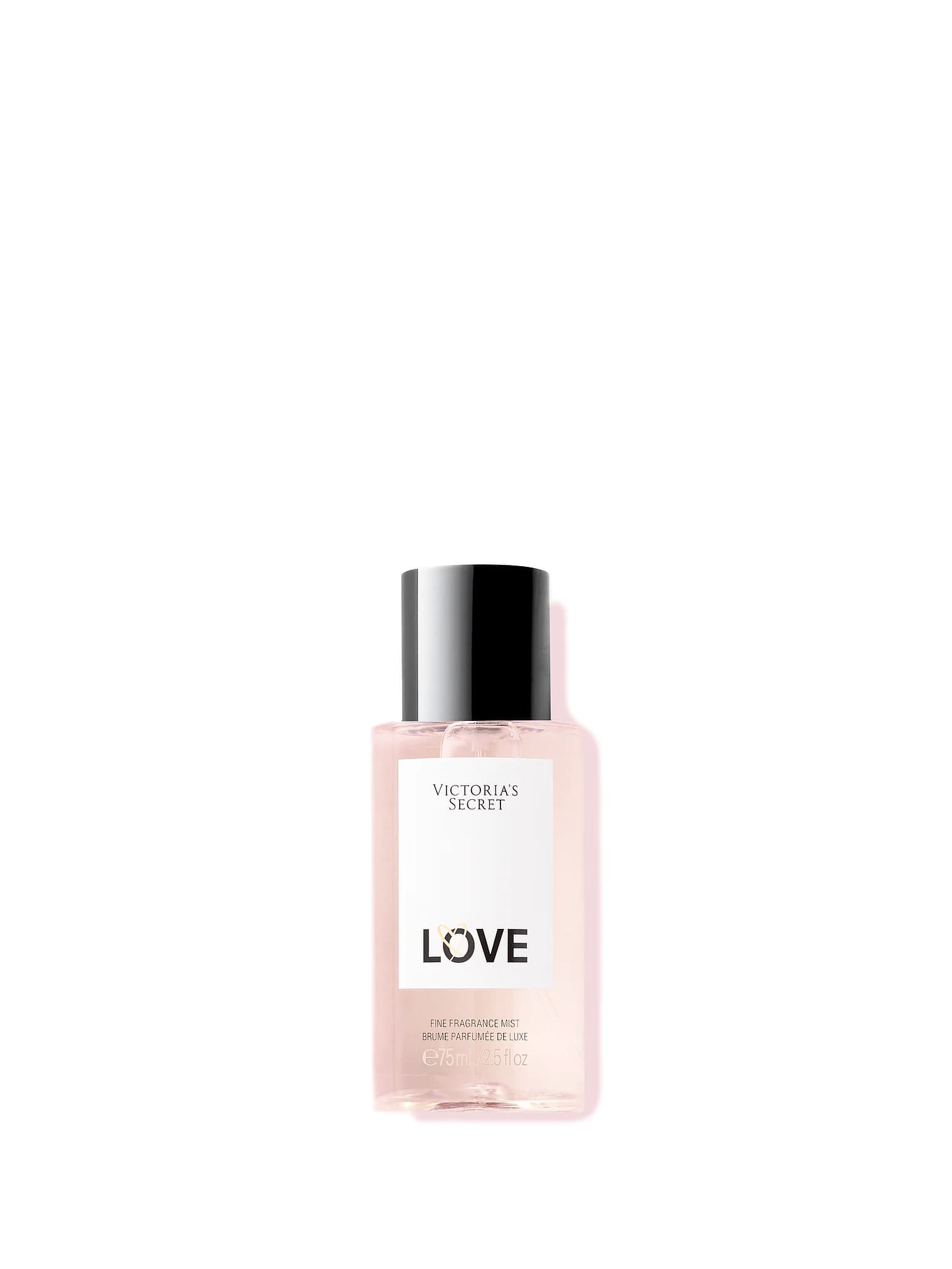 Парфумерія Victoria's Secret Парфумований міні спрей Victoria's Secret Love Travel Fine Fragrance Mist 75 мл - елітна косметика та оригінальна парфумерія в Beauty Place