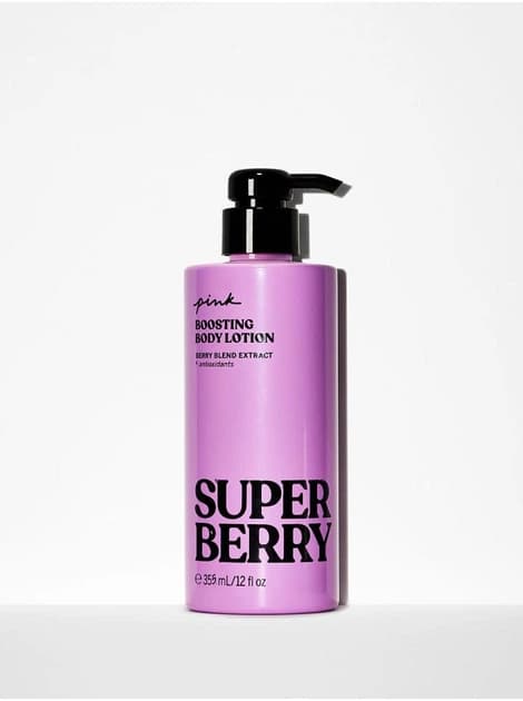 Догляд за тілом Victoria's Secret Лосьйон для тіла Victoria's Secret PINK Super Berry 355 мл - елітна косметика та оригінальна парфумерія в Beauty Place
